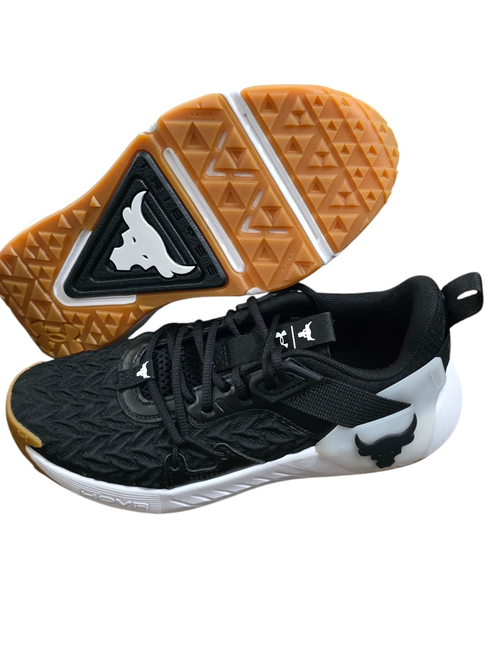 Under Armour Project Rock 6 HOVR GS Sneakers Shoes New Boys Size 5.5Y